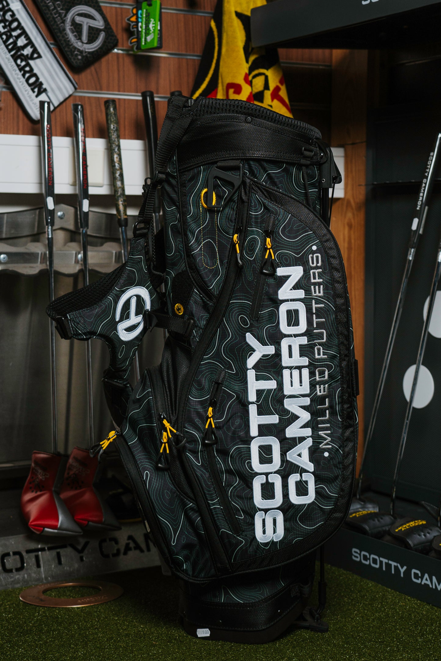 Scotty Cameron 2024 Masters Pathfinder Topo Greens Stand Bag – Custom Cameron