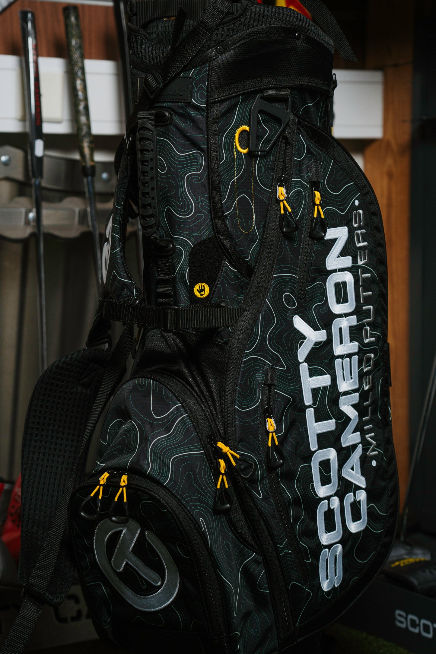 Scotty Cameron 2024 Masters Pathfinder Topo Greens Stand Bag – Custom Cameron