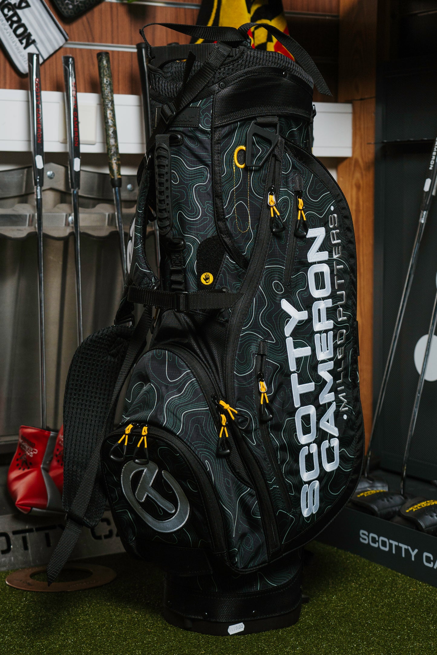 Scotty Cameron 2024 Masters Pathfinder Topo Greens Stand Bag – Custom Cameron