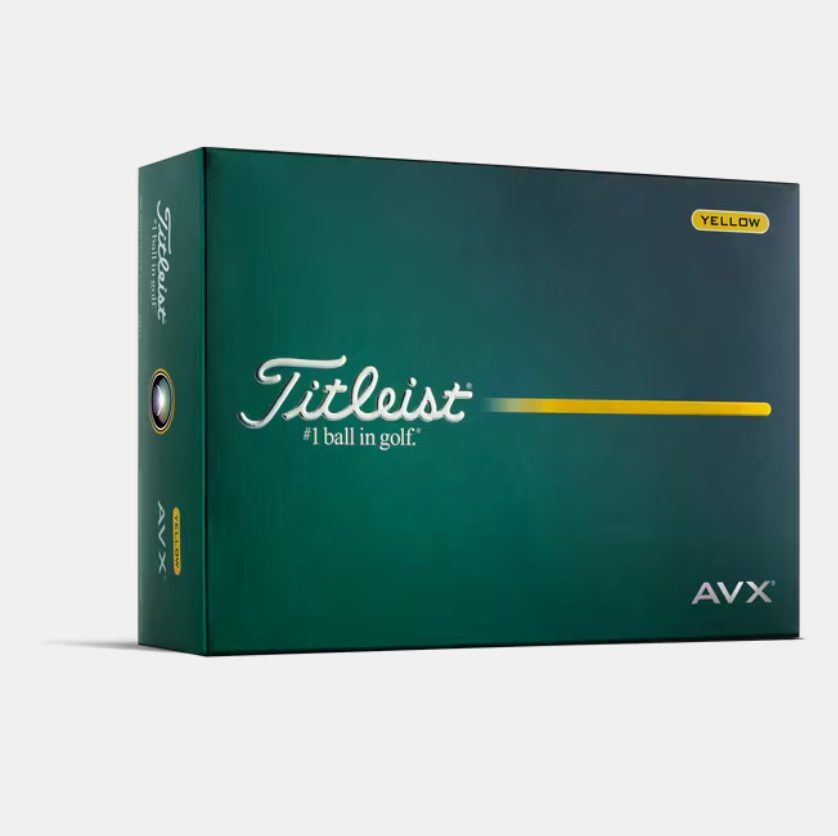 Titleist AVX yellow