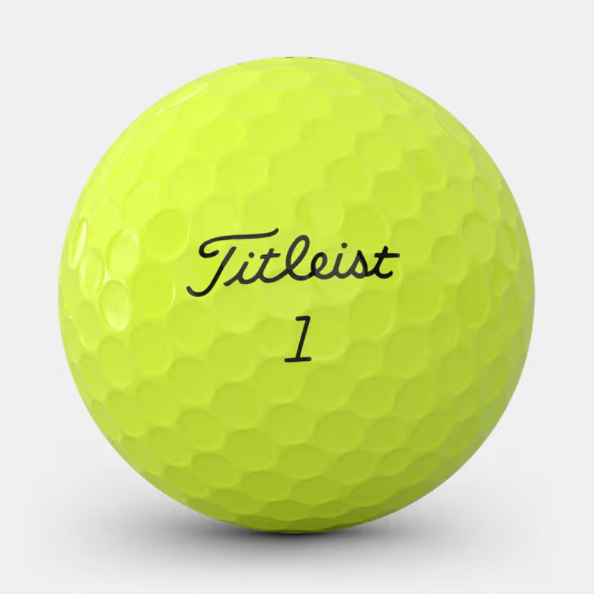 Titleist AVX yellow
