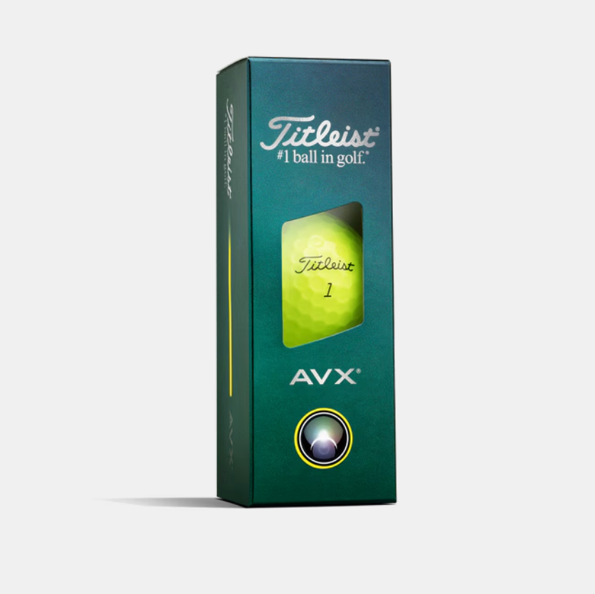 Titleist AVX yellow