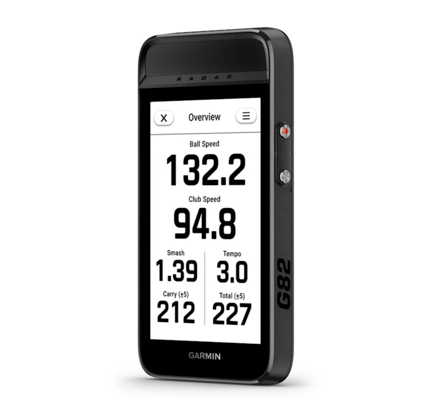Approach® G82 Launch Monitor ja ensiluokkainen GPS-golfkäsilaite