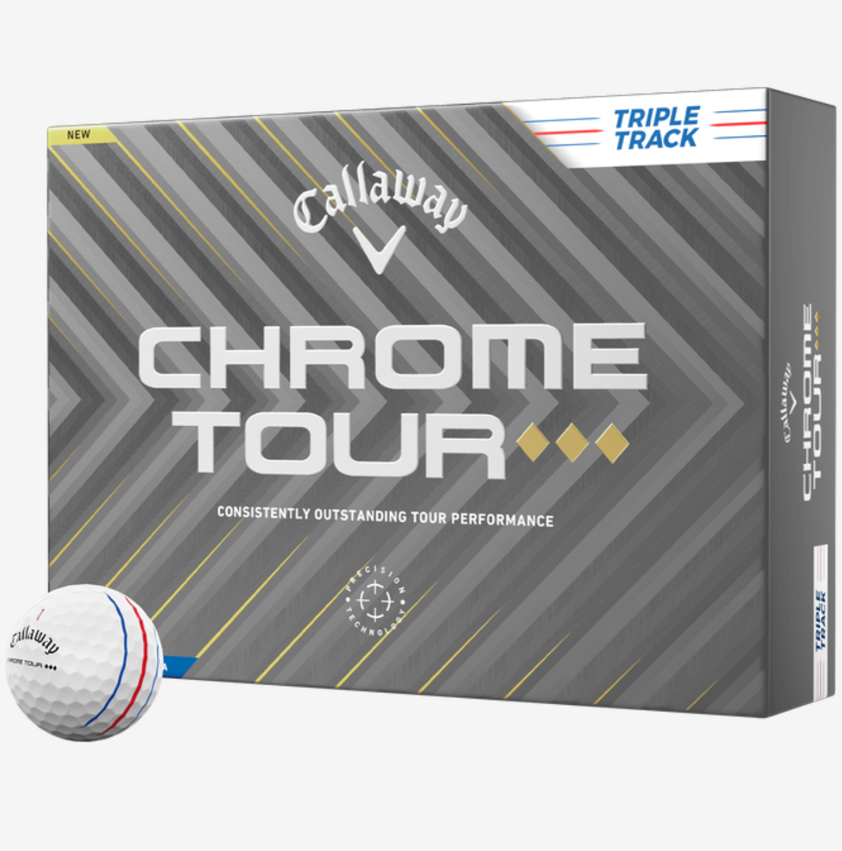 Chrome Tour Triple Diamond Triple Track