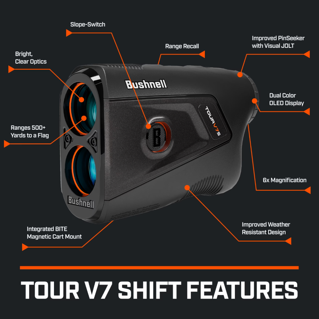 Bushnell Tour V7 Shift etäisyyskiikari