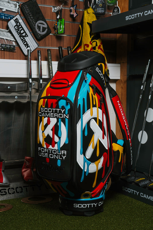 Scotty Cameron 2025 Tour Bag PAINT DRIP